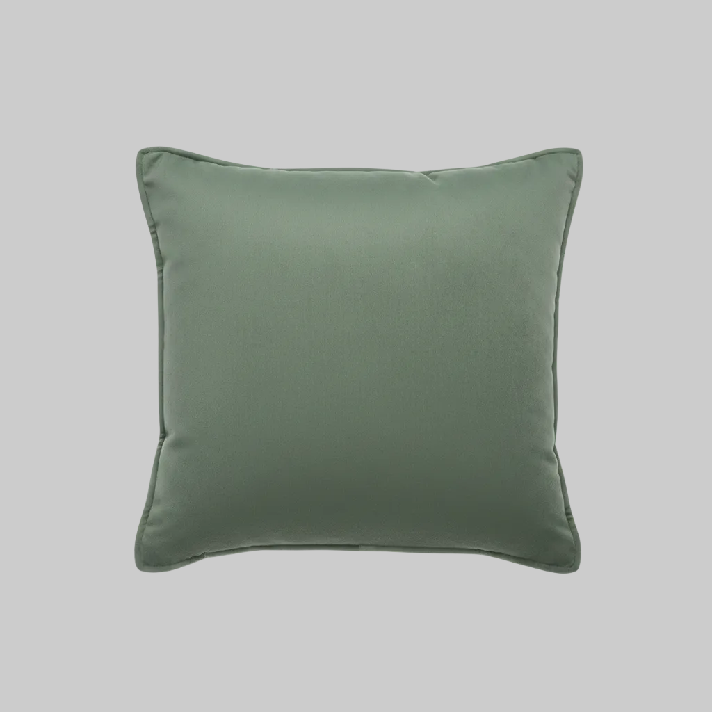Velvet Accent Pillow Set with Rope Trim